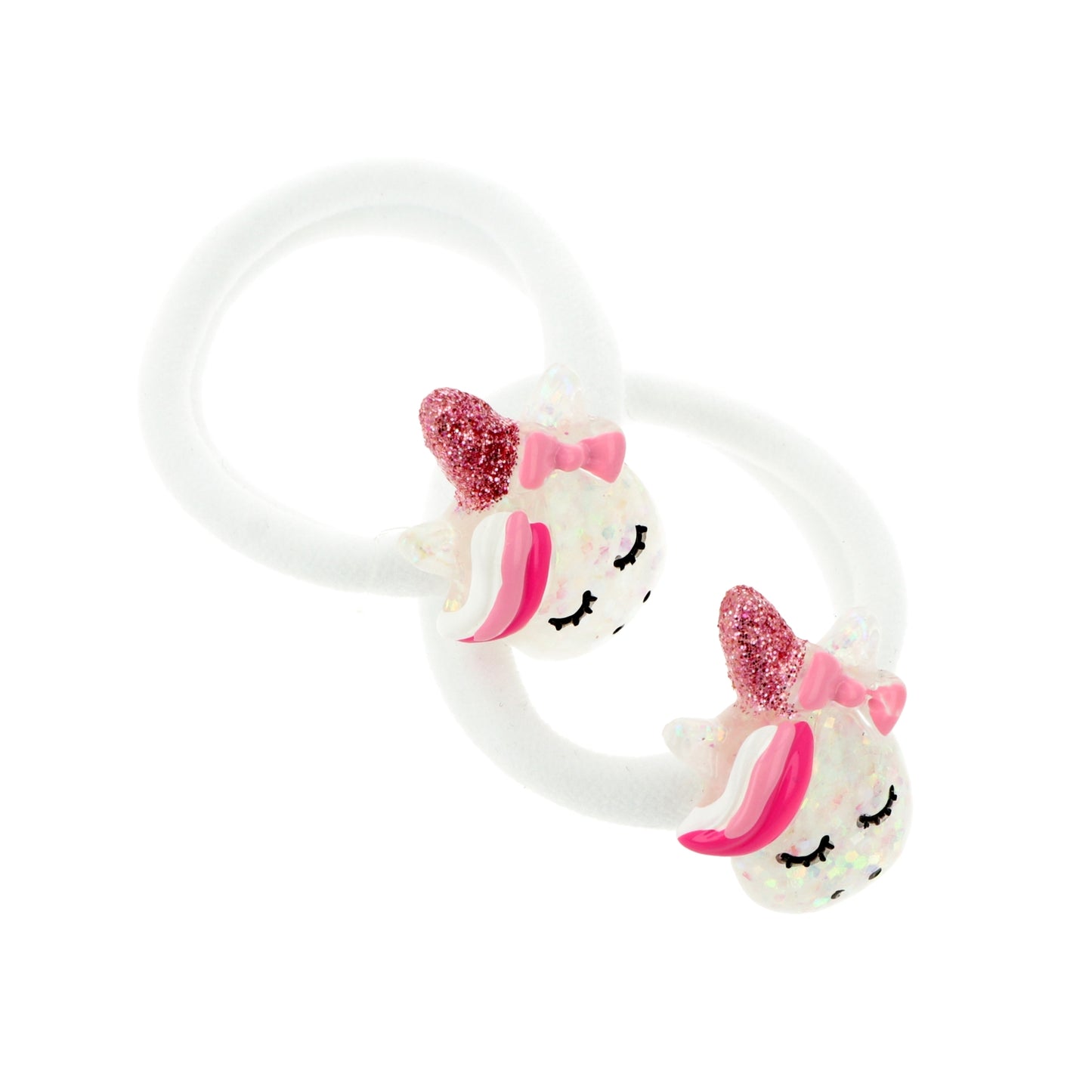 Set de 2 Coleteros para el Pelo - Unicornio - 3 Colores