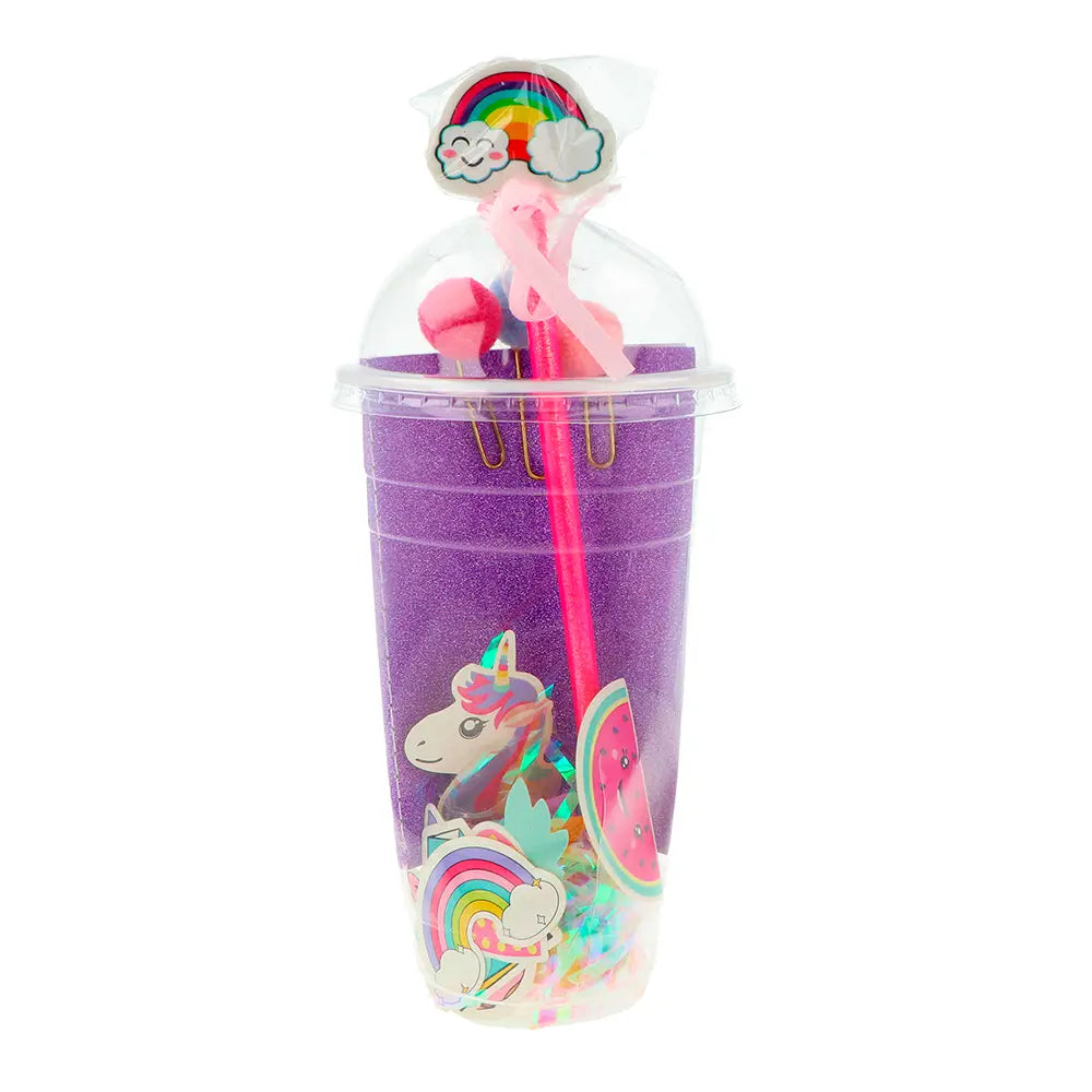 Set papeleria en bote (16pzs)