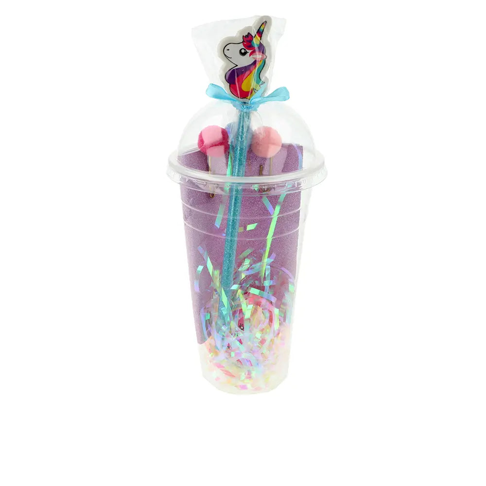 Set papeleria en bote (16pzs)