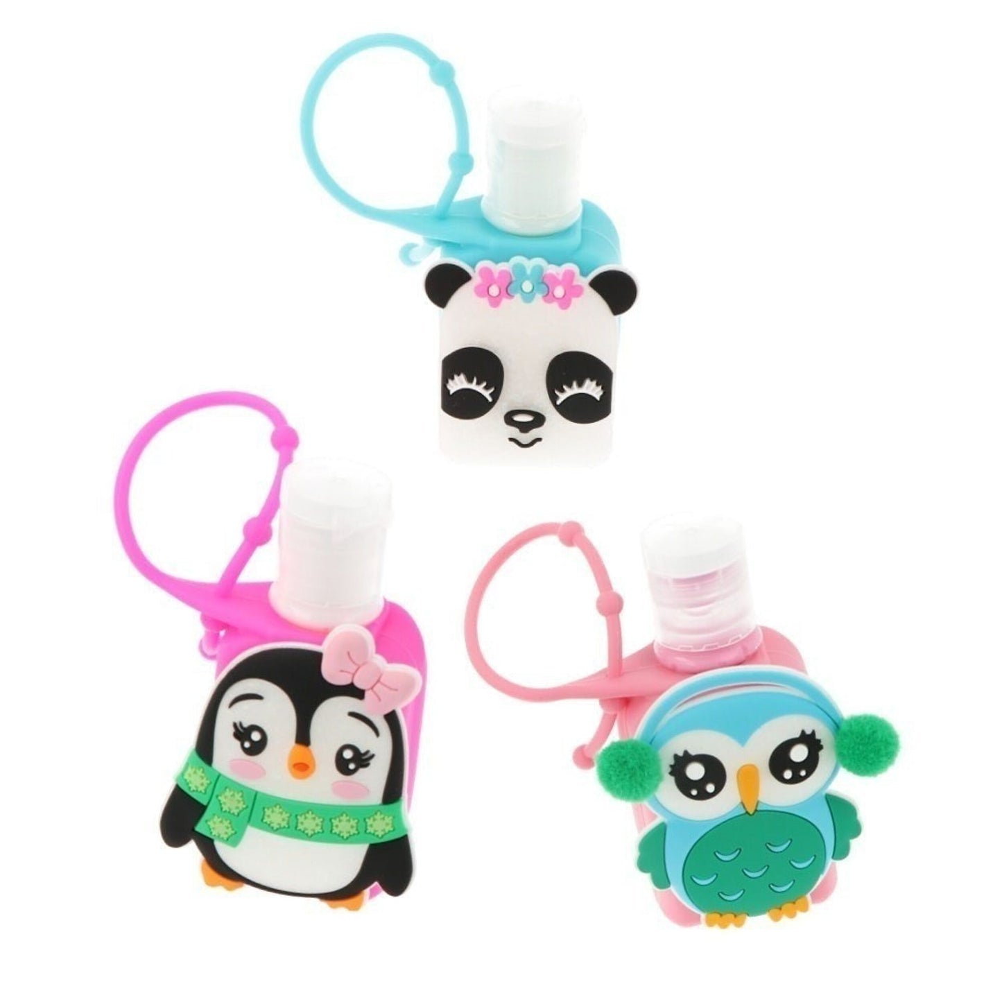 Bote Crema de Manos - Funda Silicona Animalito - 3 Modelos