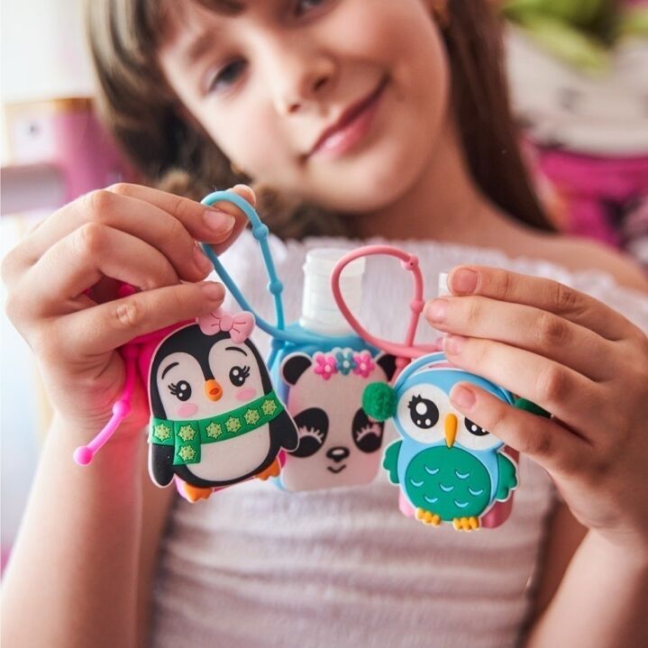 Bote Crema de Manos - Funda Silicona Animalito - 3 Modelos