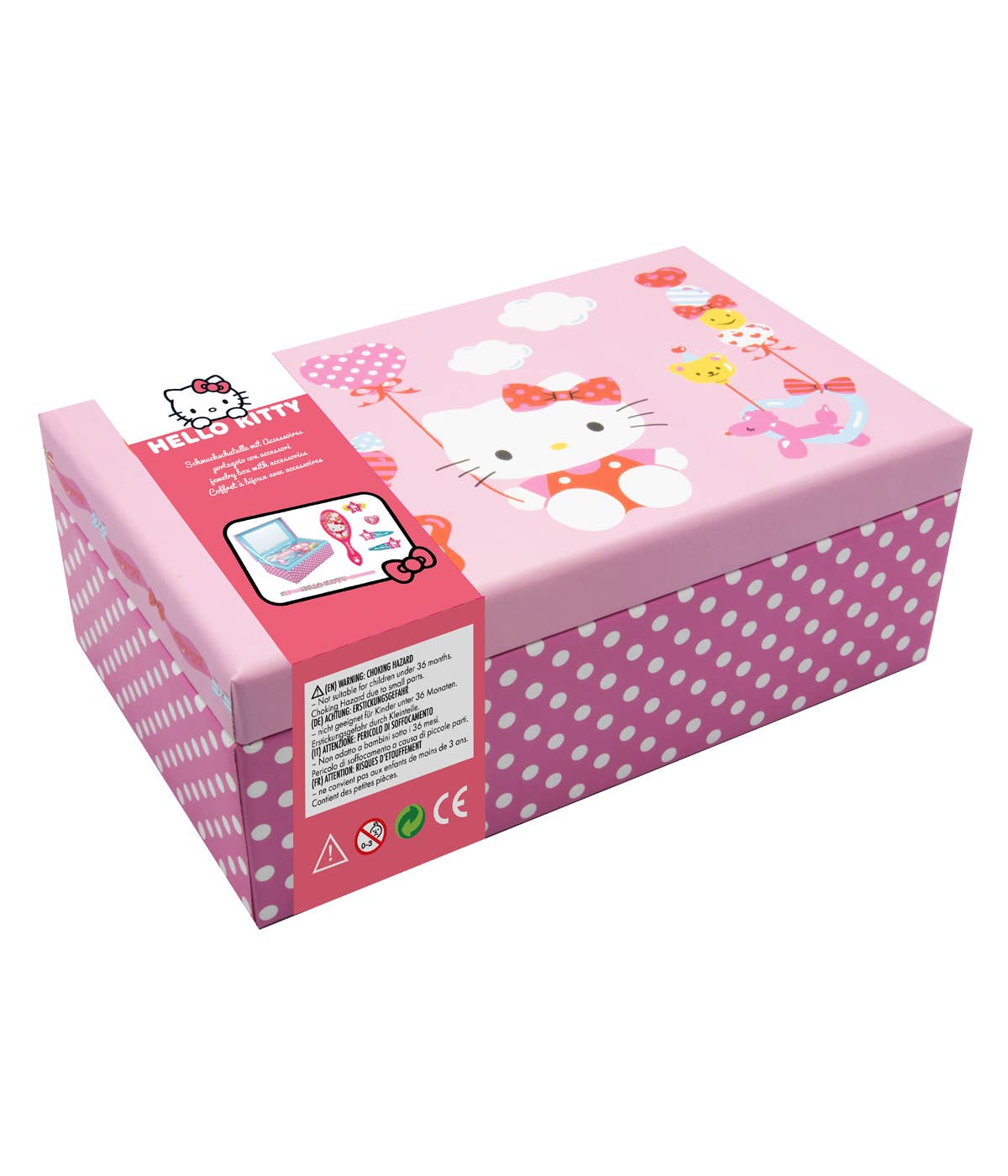 HELLO KITTY JOYERO CON ACCESORIOS