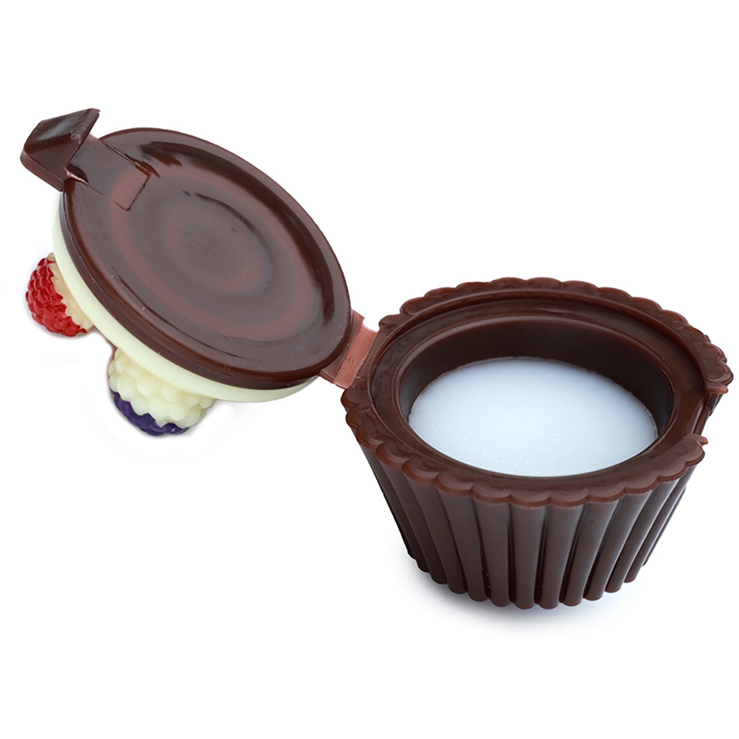 Bálsamo Labial con Forma Cupcake (Nuevo Expositor)