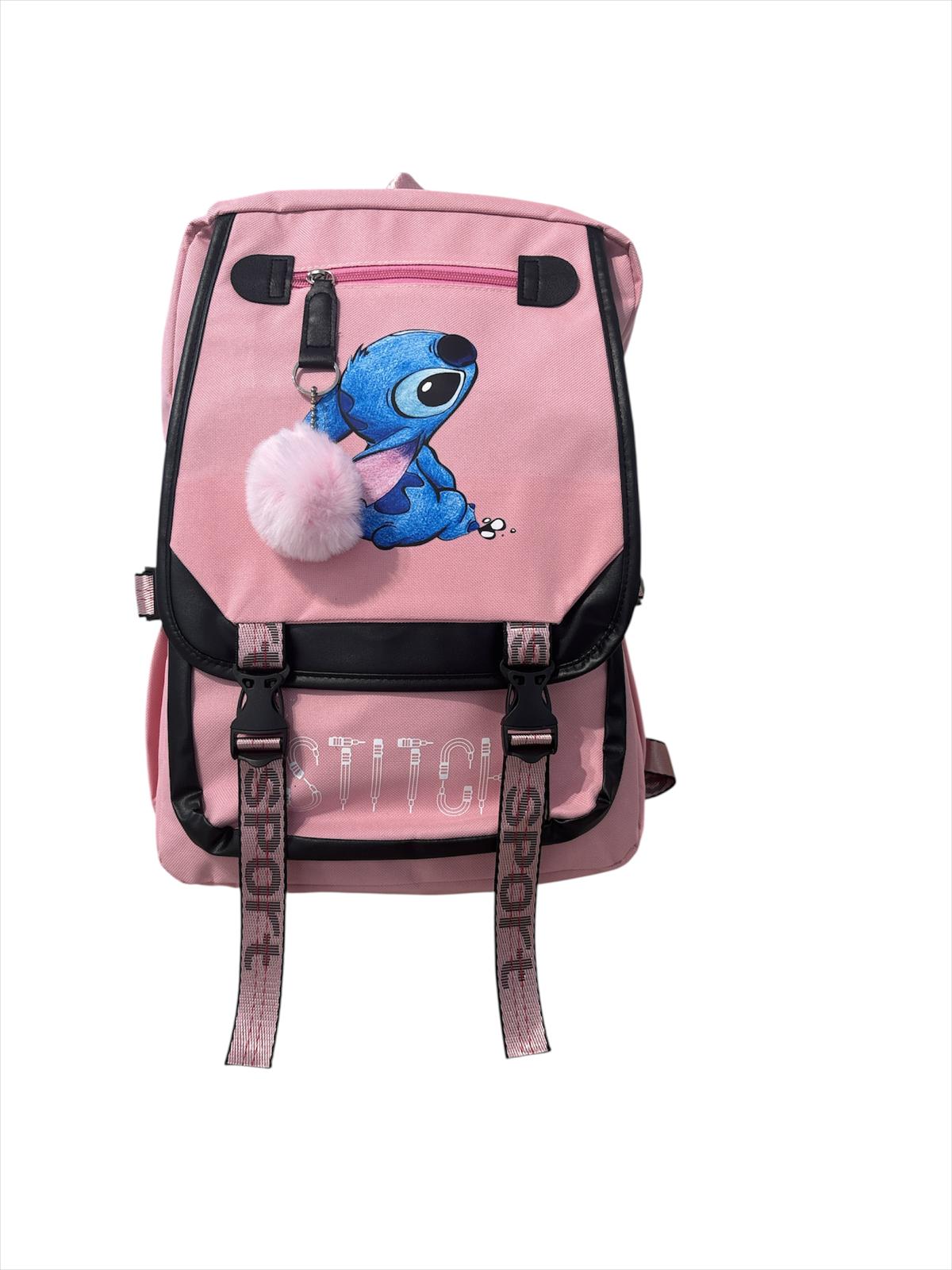 Mochila Stitch Rosa