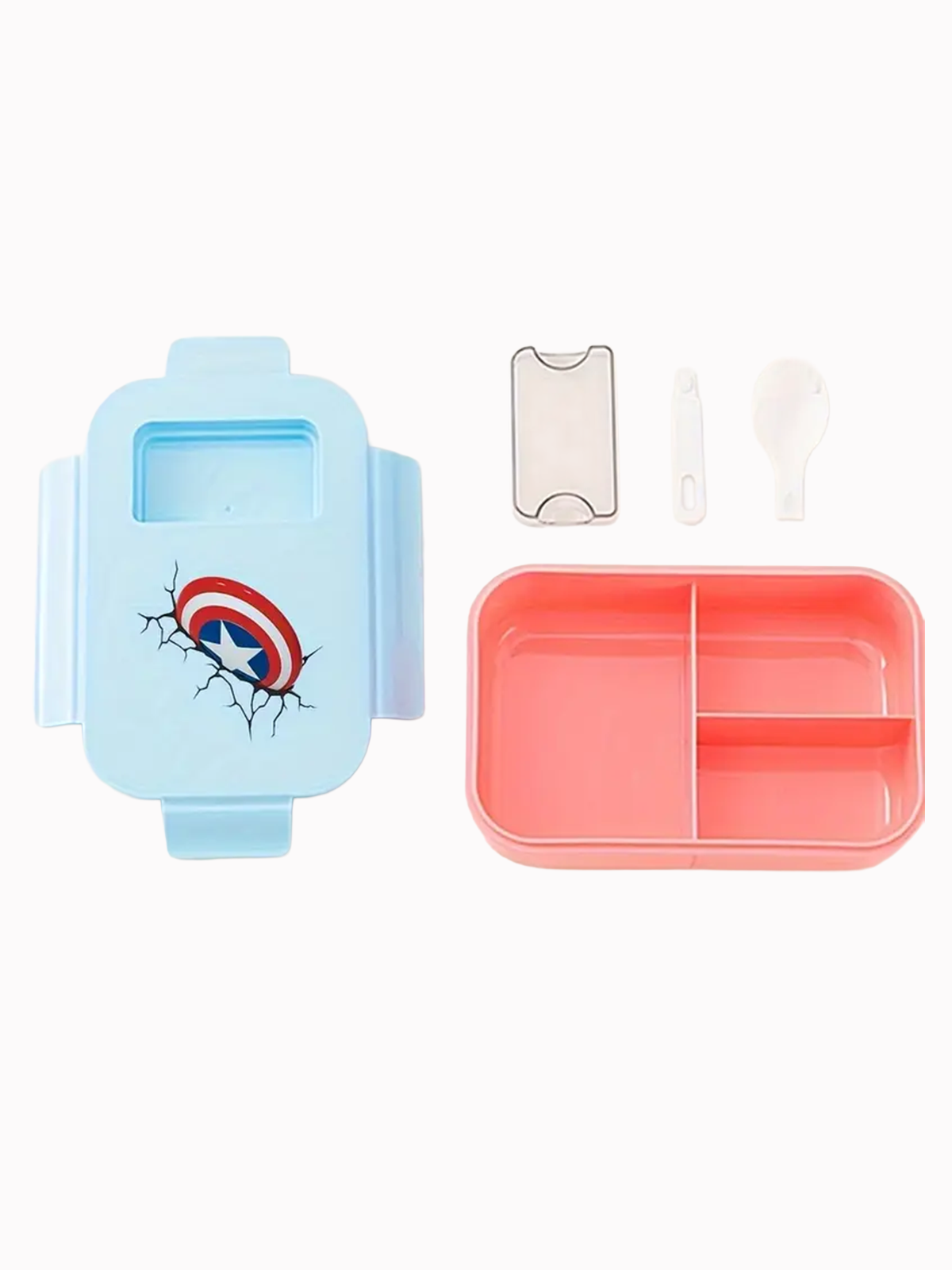 Fiambrera Marvel con compartimentos