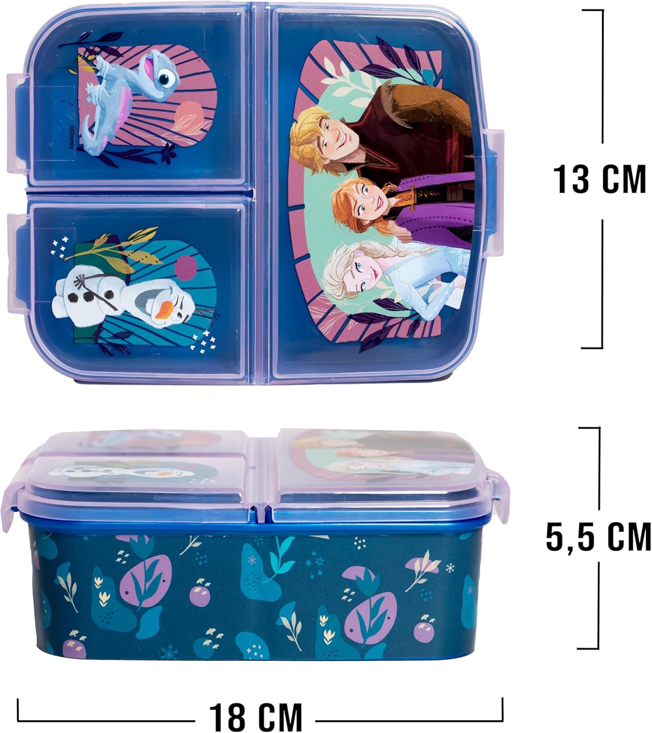 Sandwichera Múltiple Frozen – Trust the Journey