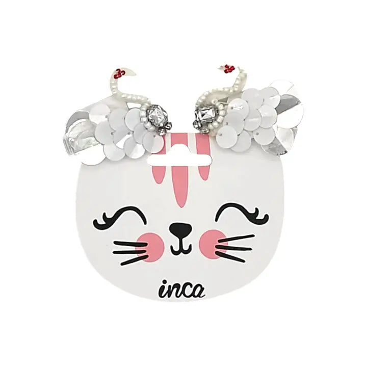 Set 2 cocodrilos con cisne (5cm)