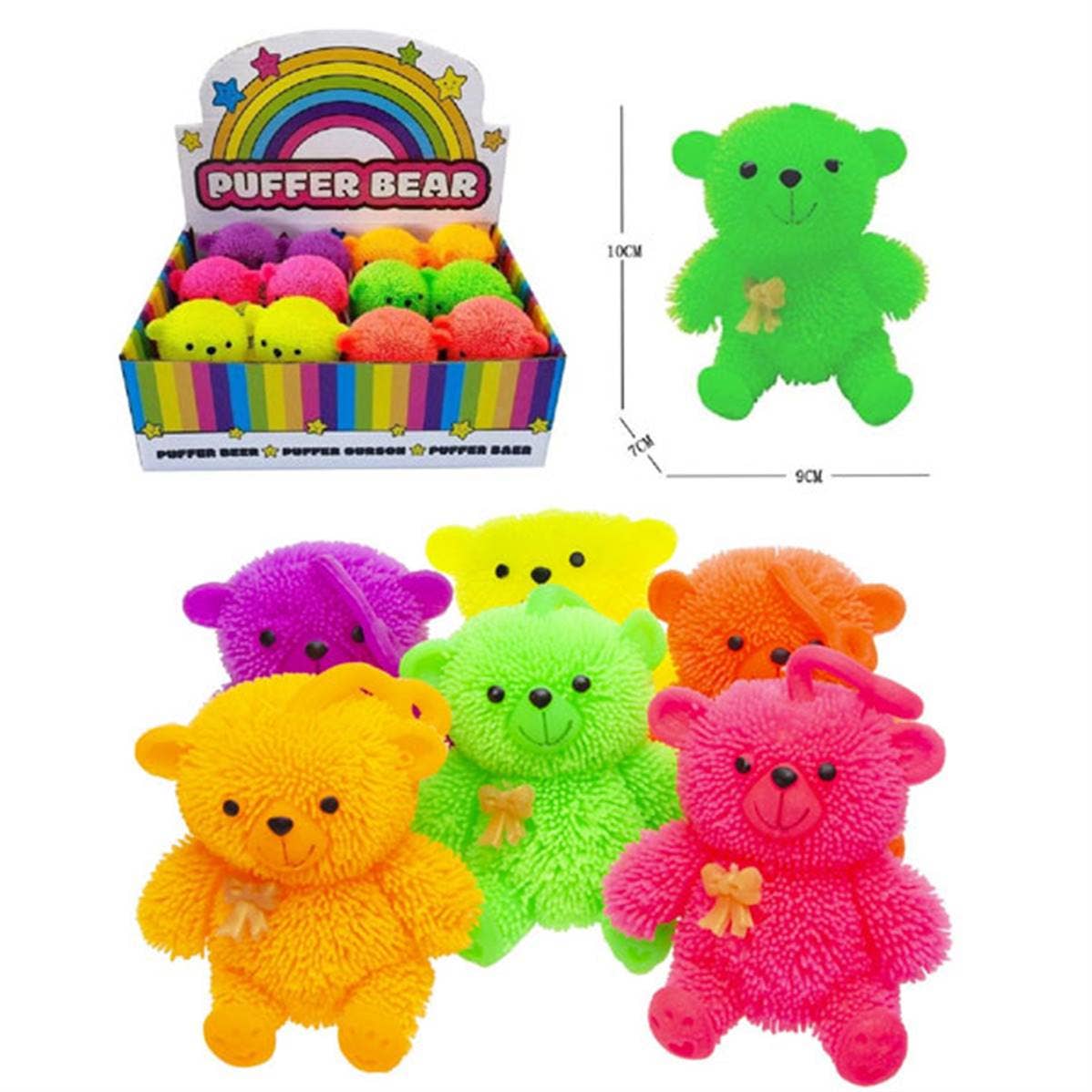 Osito de peluche acolchado 9 cm