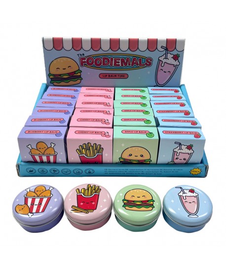 Bálsamo Labial en Lata Foodiemals