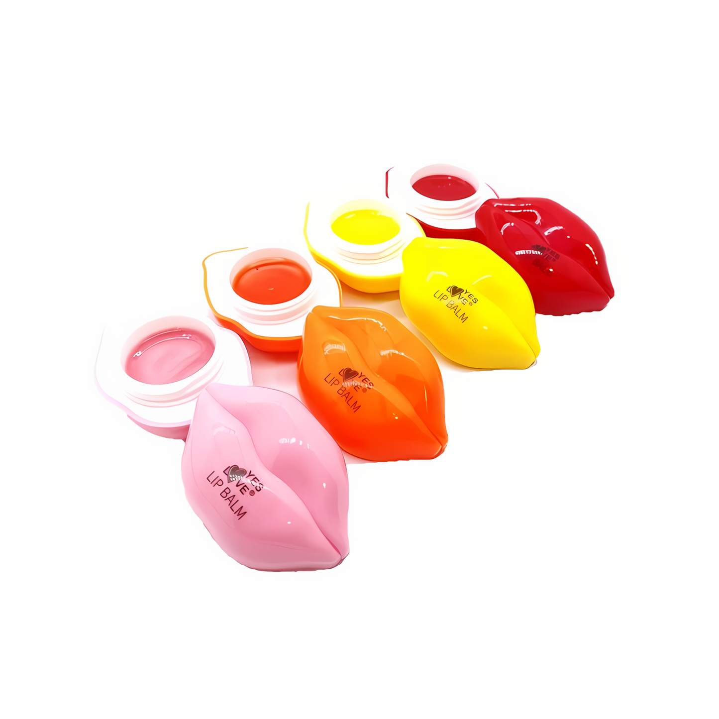 Bálsamo Labial en Forma de Labios