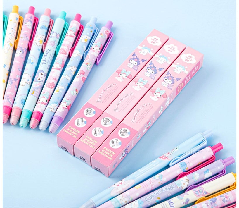 Lápiz borrable Sanrio, caja de diseño aleatorio para ciegos