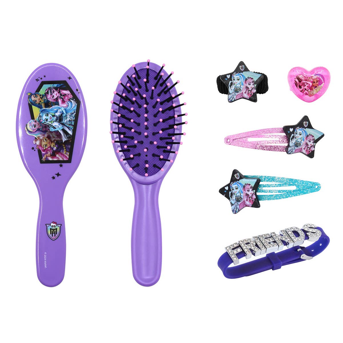 JOYERO MONSTER HIGH CON ACCESORIOS: CEPILLO, 2 PINZAS
