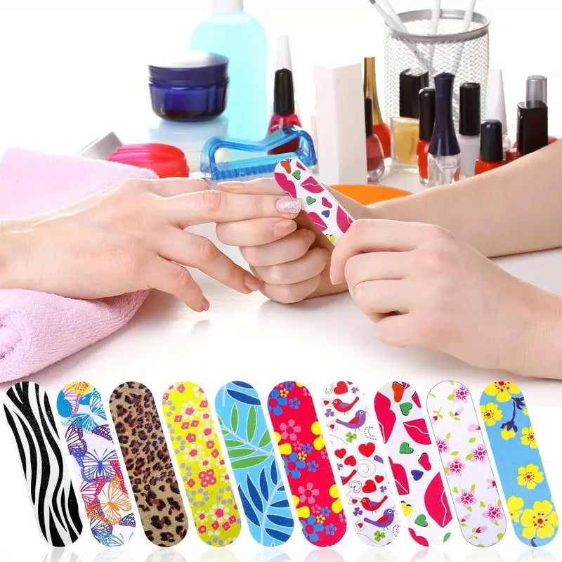 Limas de Uñas Coloridas
