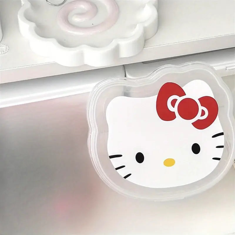 Organizador Transparente HelloKitty para Snacks, joyas etc