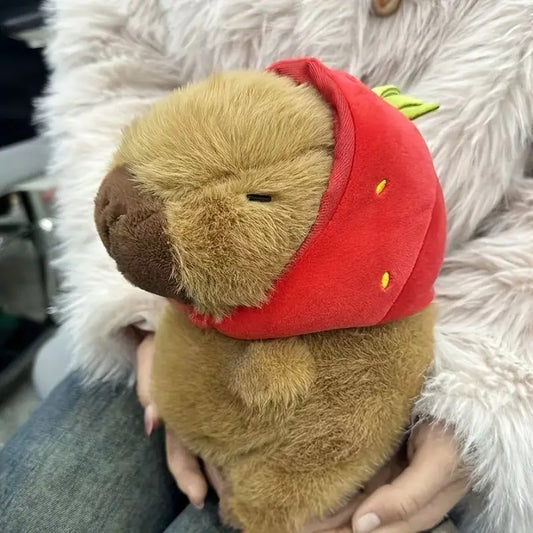 Peluche Capibara Fresa