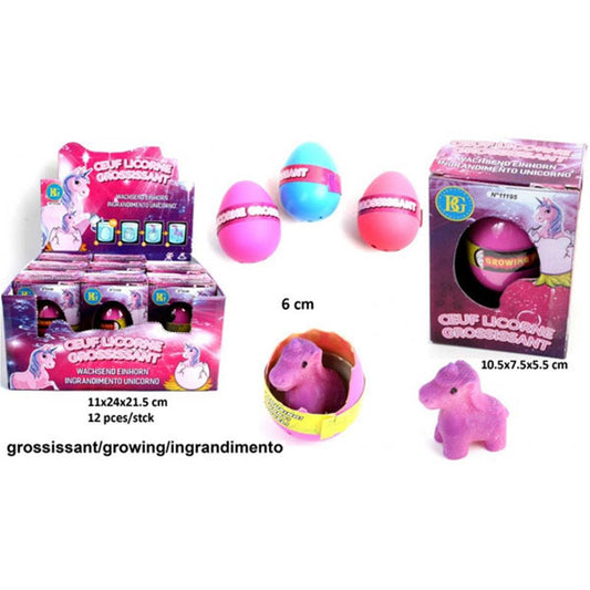 Huevo de unicornio con aumento