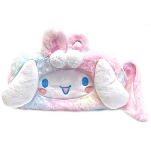 Estuche doble multiuso degradado esponjoso de Sanrio, estuche para lápices