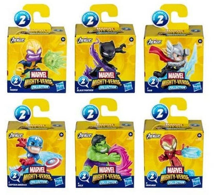Figuras de colección Marvel Mighty-Verse en caja sorpresa