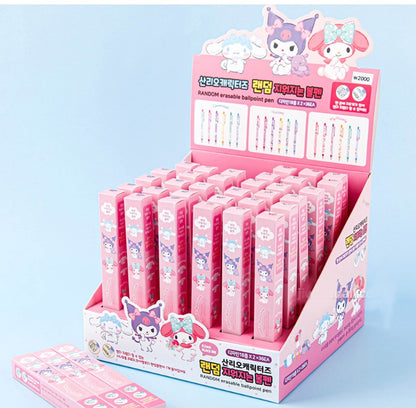 Lápiz borrable Sanrio, caja de diseño aleatorio para ciegos