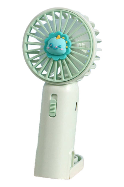 Ventilador eléctrico portátil Animal Pals con iluminación LED