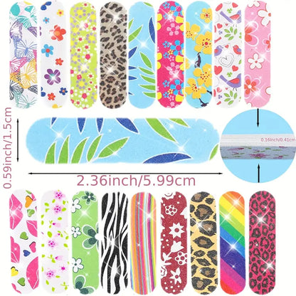 Limas de Uñas Coloridas