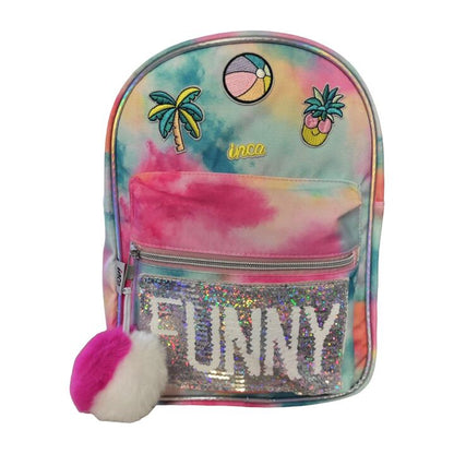 Mochila infantil Canvas con cremallera 3 modelos