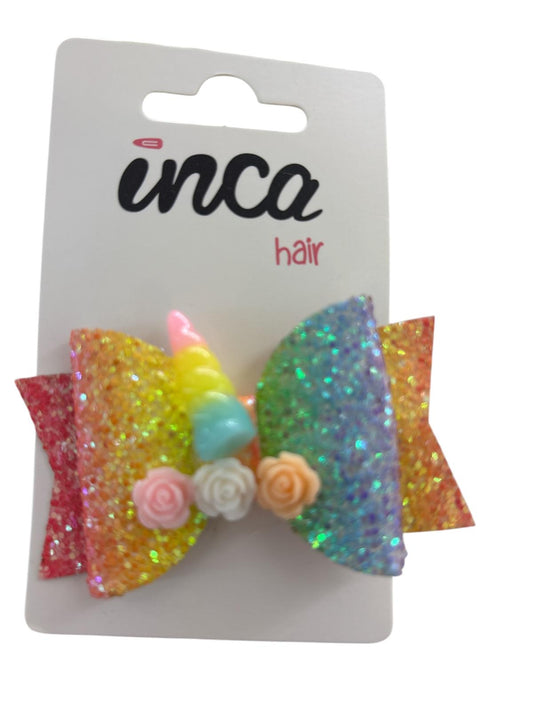 Pinza cocodrilo unicornio