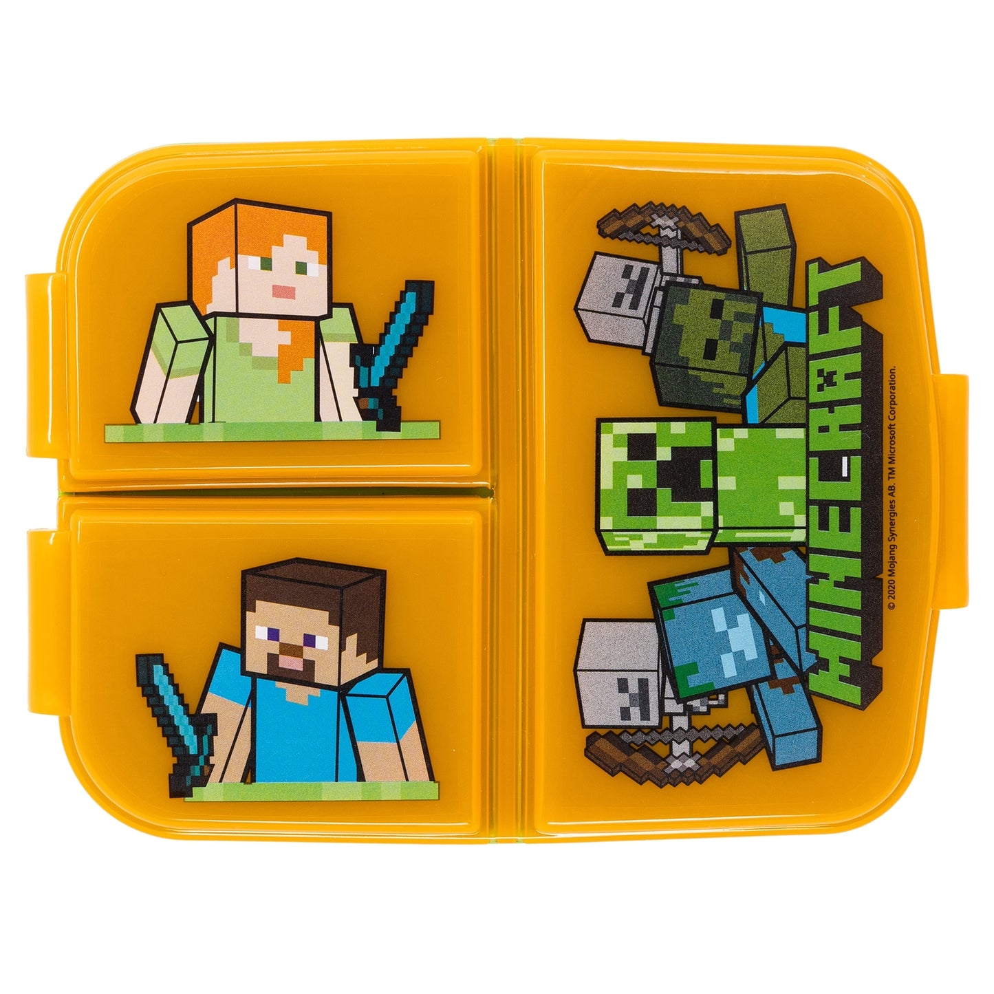 Sandwichera Múltiple Minecraft – Creeper Edition