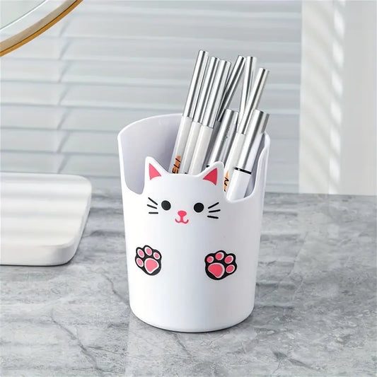 Soporte Gatito Blanco
