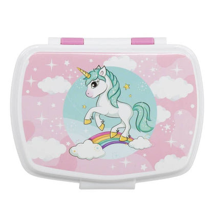 Sandwichera Rectangular Unicorn Rainbow Rtd