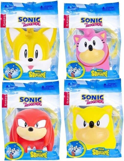 Mega Squishme Sonic El Erizo