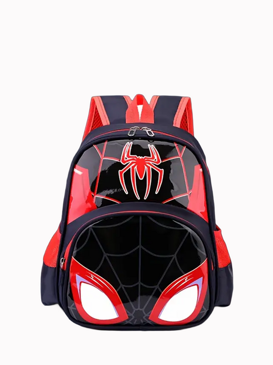 Mochila Spider negra y rojo