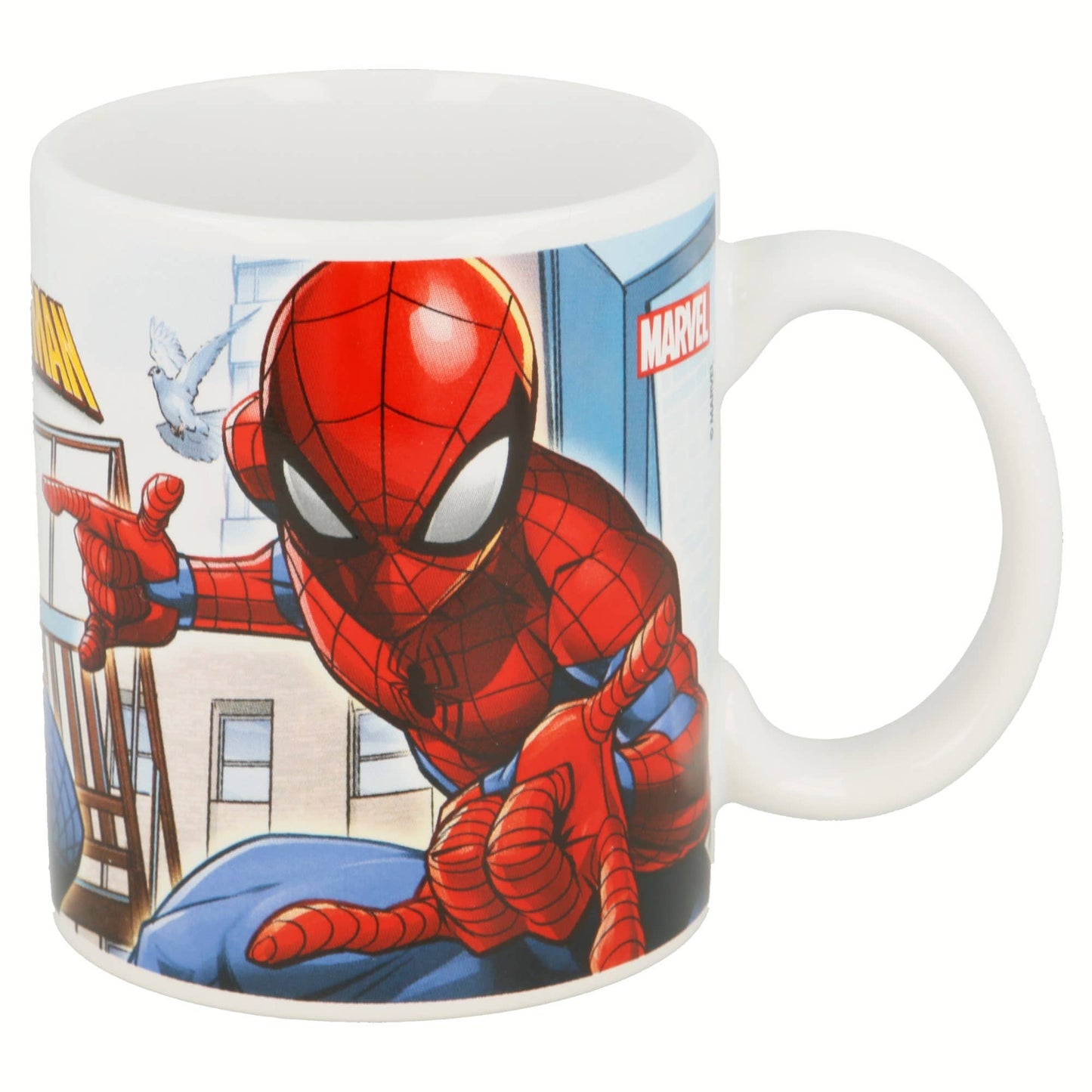 TAZA CERAMICA 325 ML EN CAJA DE REGALO SPIDERMAN