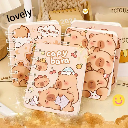 Cuaderno Espiral A7 Capibara