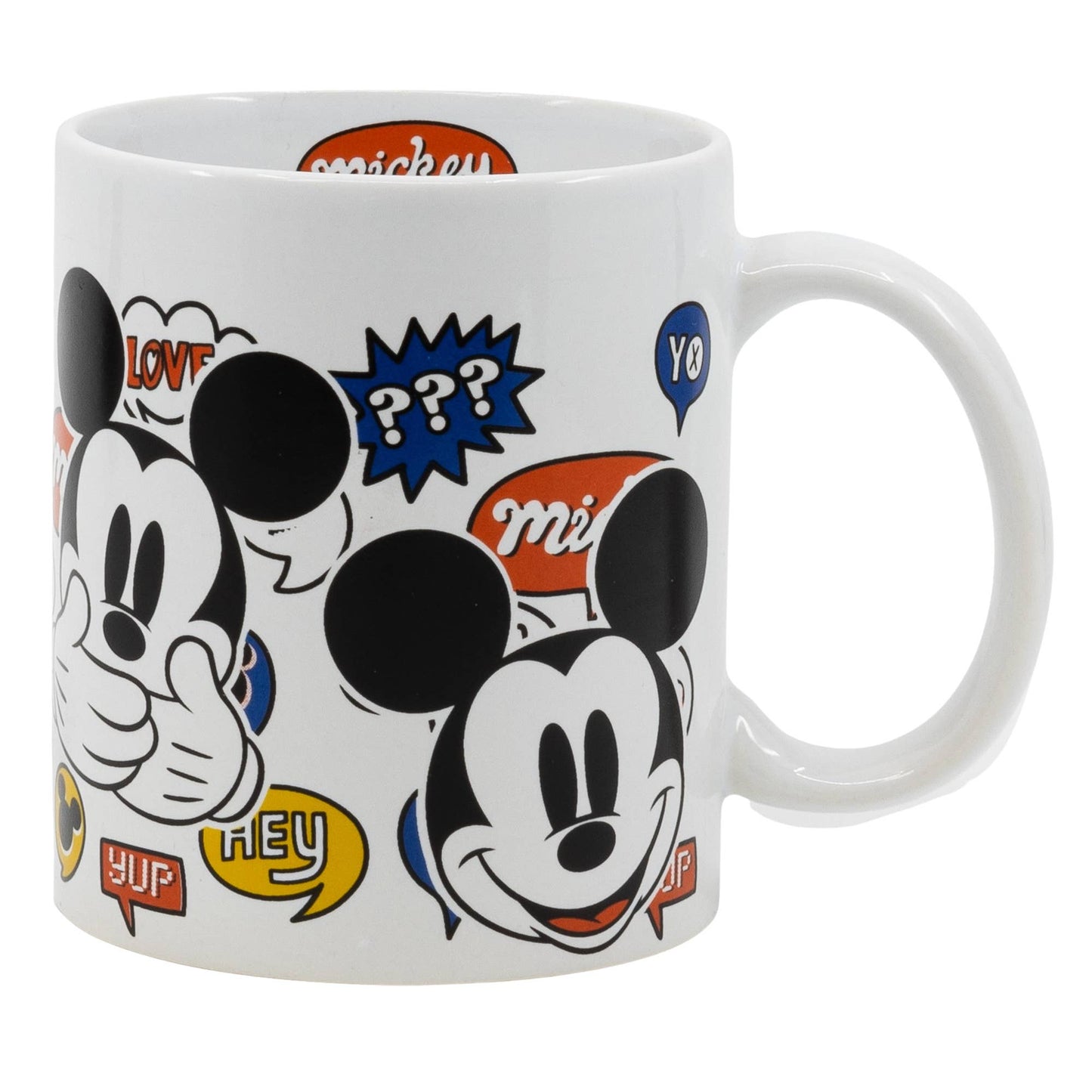 TAZA CERAMICA 325 ML EN CAJA REGALO IT'S A MICKEY THING