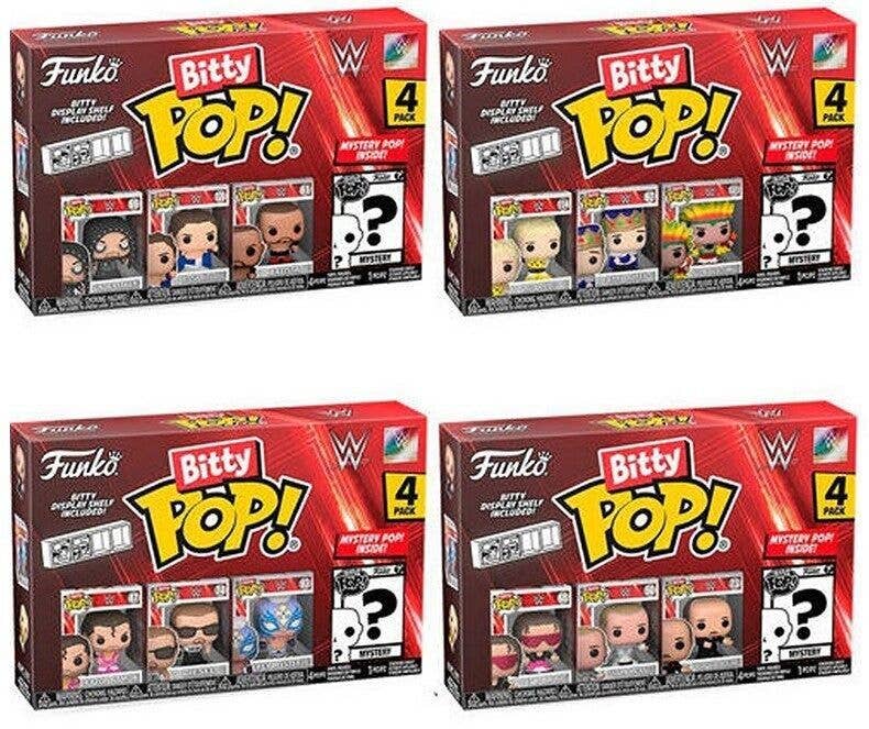 Bitty Pop! Paquete 4 Figuras Surtidas