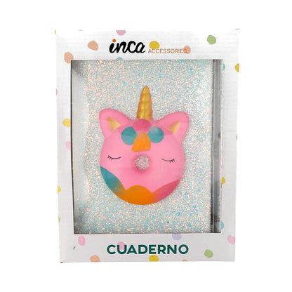 Cuaderno rosquilla 'Unicornio' (A5-21x15cm) (1 u./ Blister)