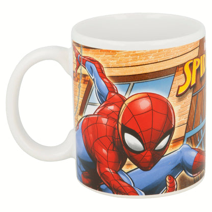TAZA CERAMICA 325 ML EN CAJA DE REGALO SPIDERMAN