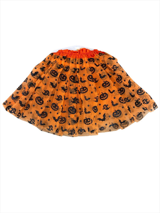 Tutú Halloween Naranja con Luz