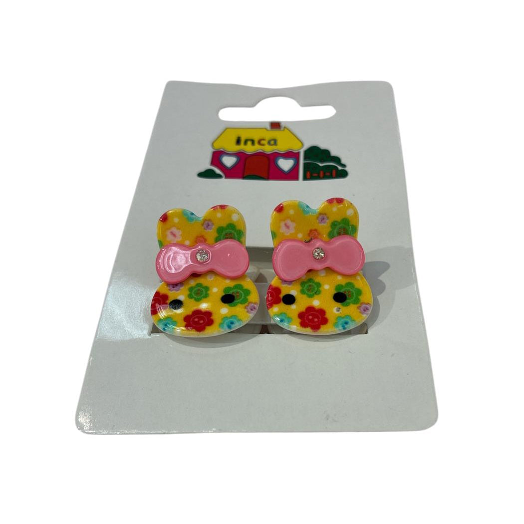 Set 2 pinzas conejito