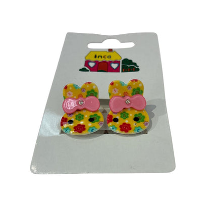 Set 2 pinzas conejito