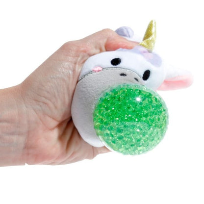 Juguete Estrujable de Peluche Queasy Squeezies Unicornio Adoracorns
