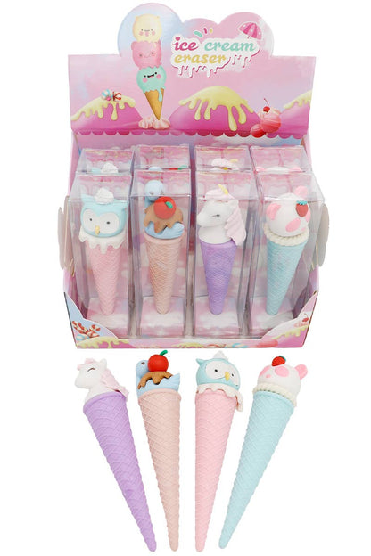 Colección de borradores de TPU Animal Ice Cream Cone
