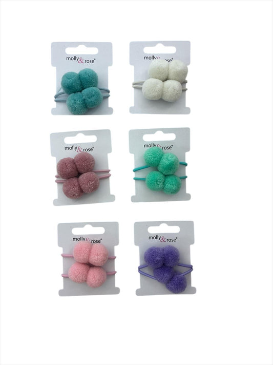 Pack 2 Coletas con pompones