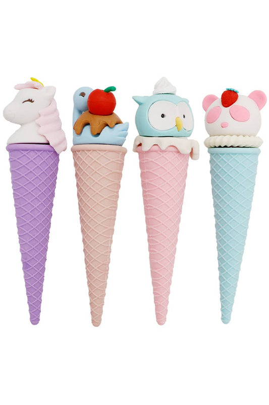 Colección de borradores de TPU Animal Ice Cream Cone