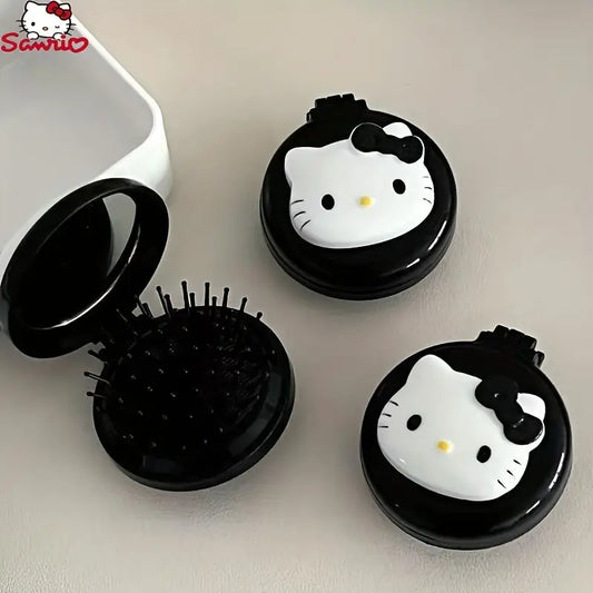 Cepillo con espejo Kitty