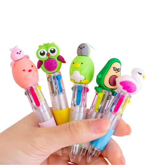 Bolígrafo Retráctil Kawaii – Diseño Suritdo