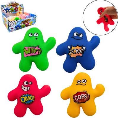 Figura Antiestrés 10 Cm Omg 4 Colores Surtidos