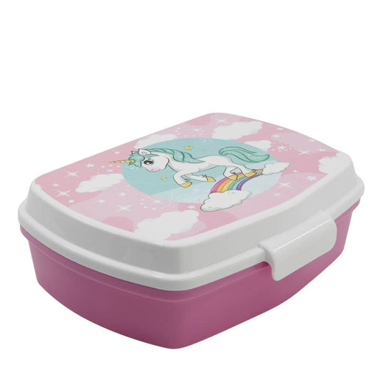 Sandwichera Rectangular Unicorn Rainbow Rtd