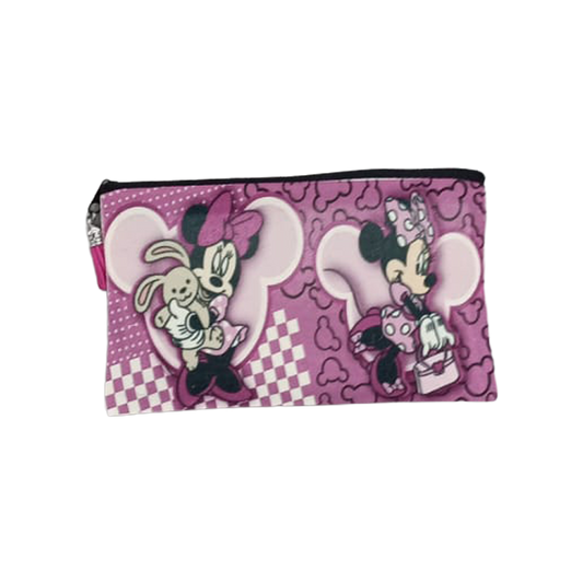 Estuche de tela sublimada con borlas